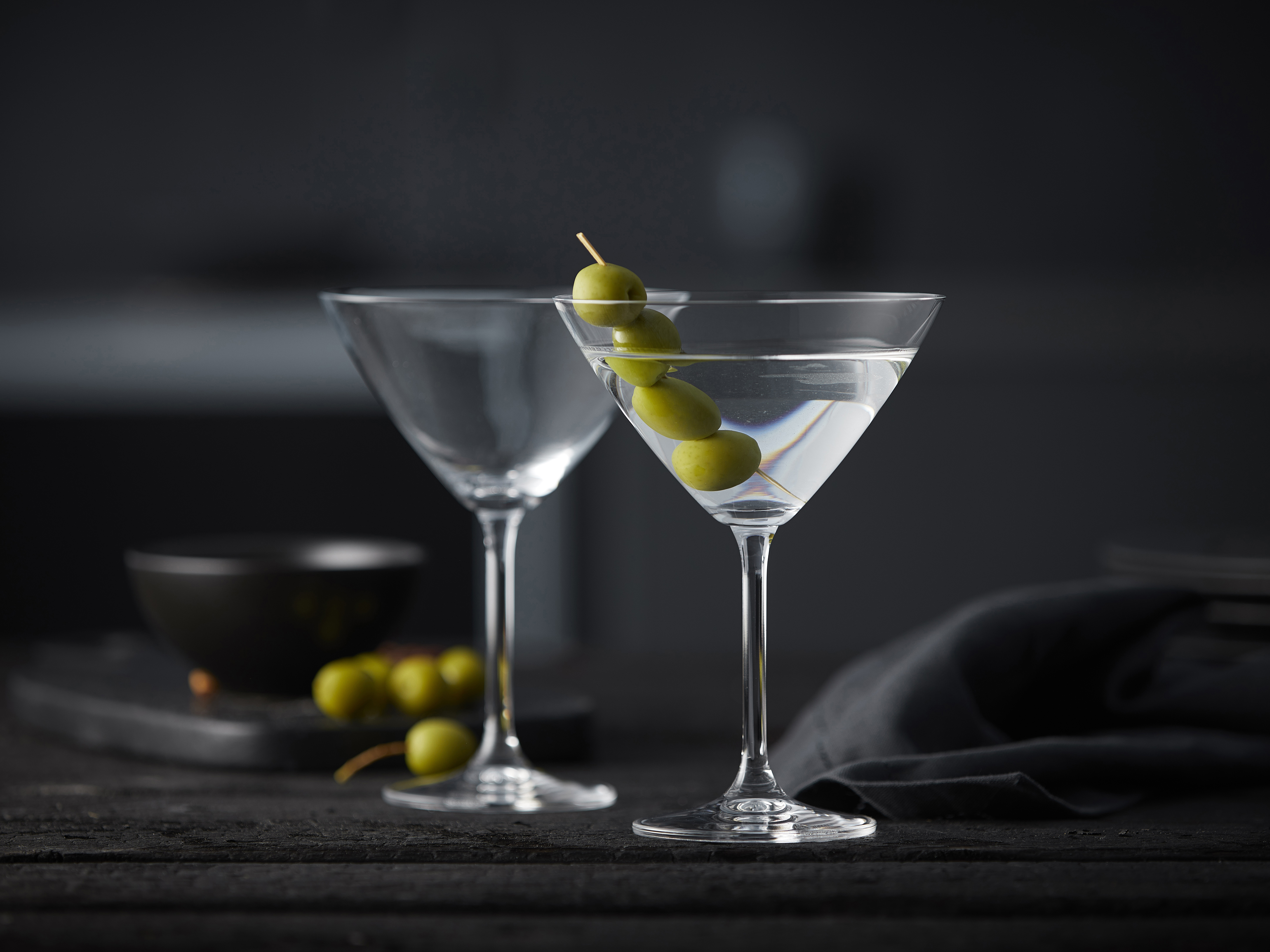 Lyngby Glas Martini 28 cl 4 stk, Juvel